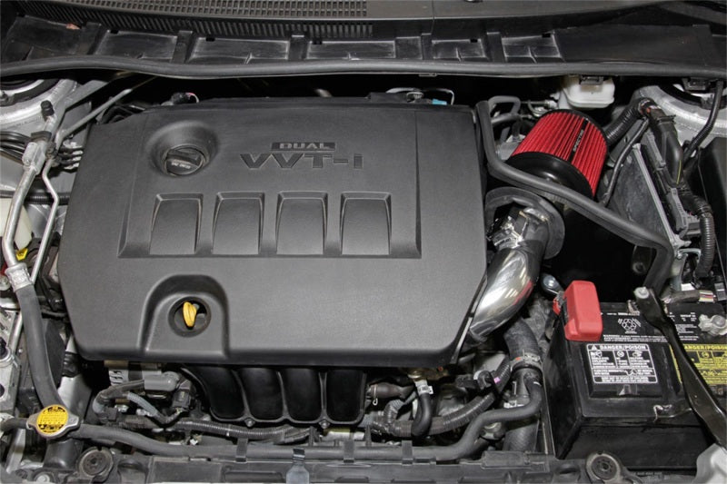 Spectre 09-14 Toyota Corolla 1.8L Air Intake Kit - Polished - 10268