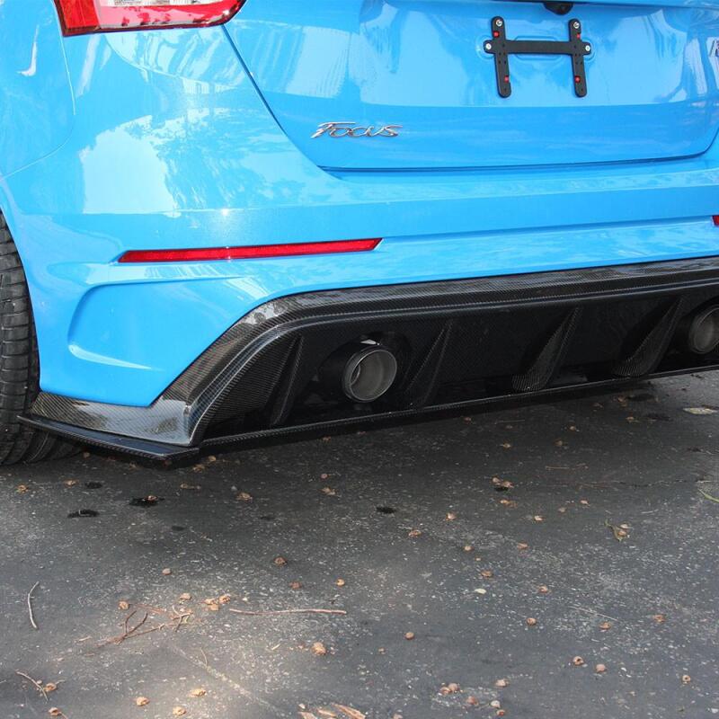 Anderson Composites 2016+ Ford Focus RS Type-R Rear Diffuser - AC-RL16FDFO-AR