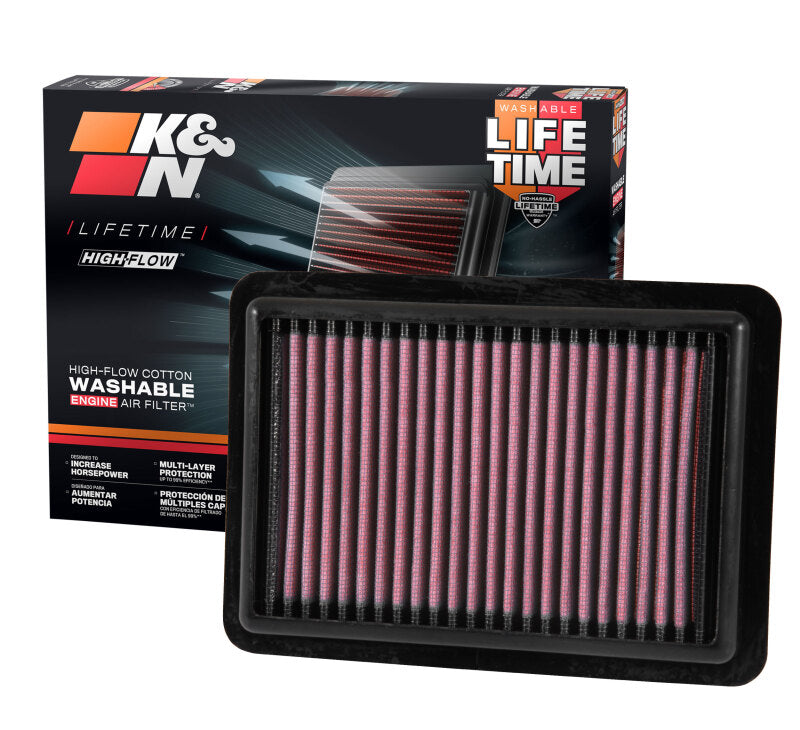 K&N Replacement Panel Air Filter for 2015 Honda Fit 1.5L - 33-5027