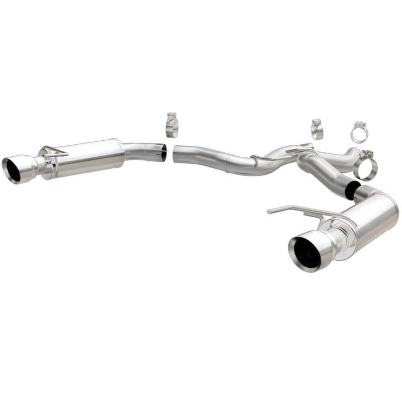 MagnaFlow Axle Back, SS, 3in, Competition, Dual Split Polished 4.5in - 19103
