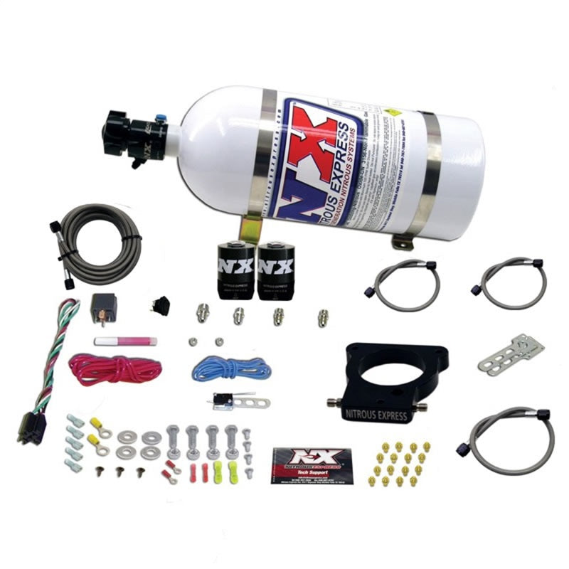Nitrous Express GM LS 78mm 3-Bolt Nitrous Plate Kit (50-350HP) - 20935-10