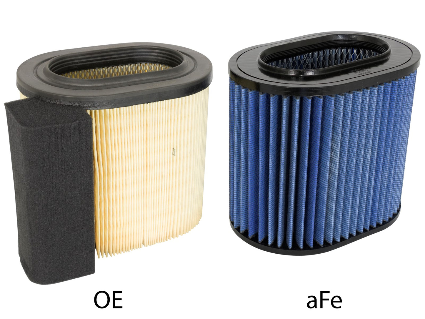 aFe MagnumFLOW Air Filters OER P5R Ford Diesel Trucks 2017 - 10-10139