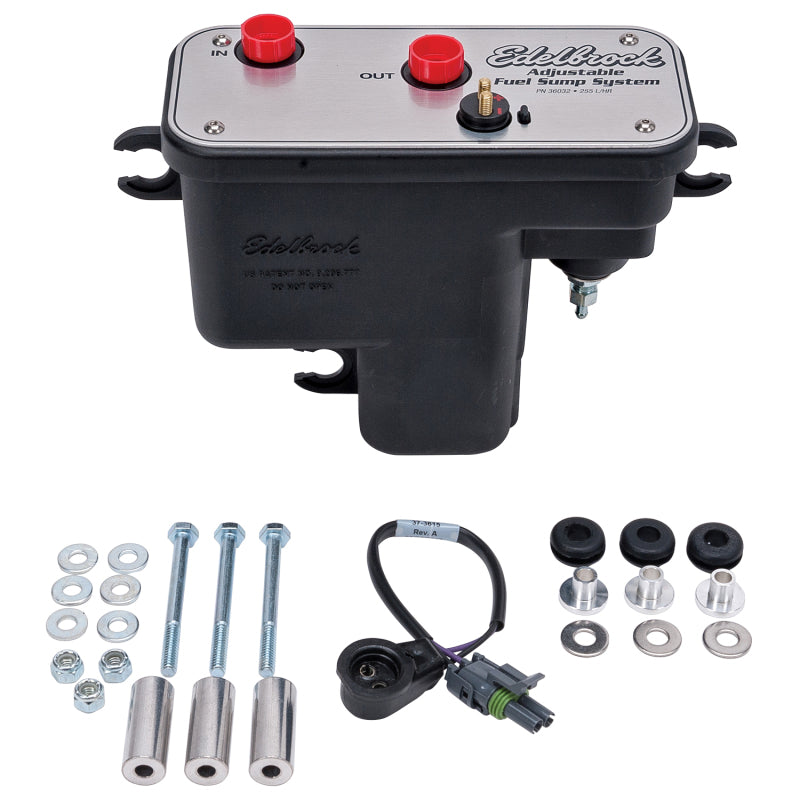 Edelbrock Fuel System Universal Fuel Sump Module Adjustable Fuel Sump - 36032