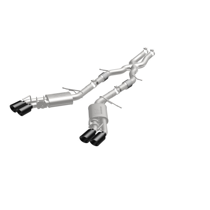 MagnaFlow SYS Cat-Back 2015-2017 Cadillac CTS-V 6.2L Quad 4in Carbon - 19011