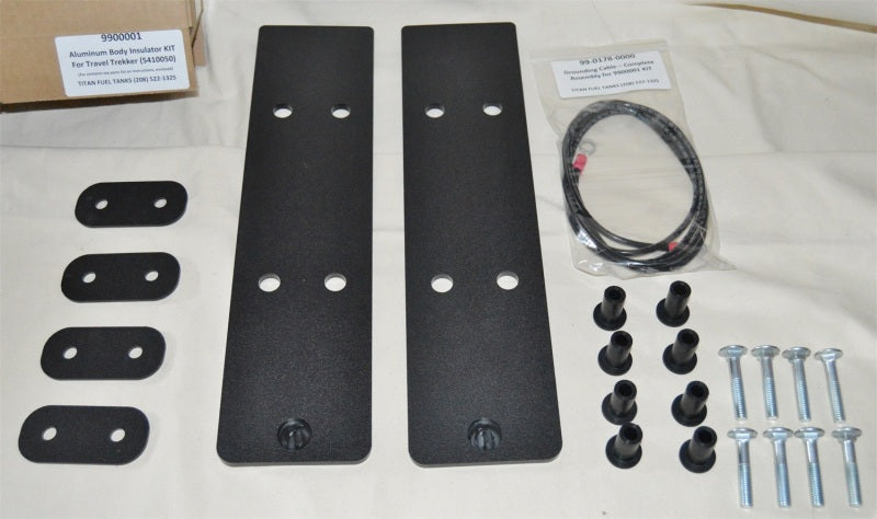 Titan Fuel Tanks 17-24 Universal Aluminum Body Insulator Kit (For - 9900001