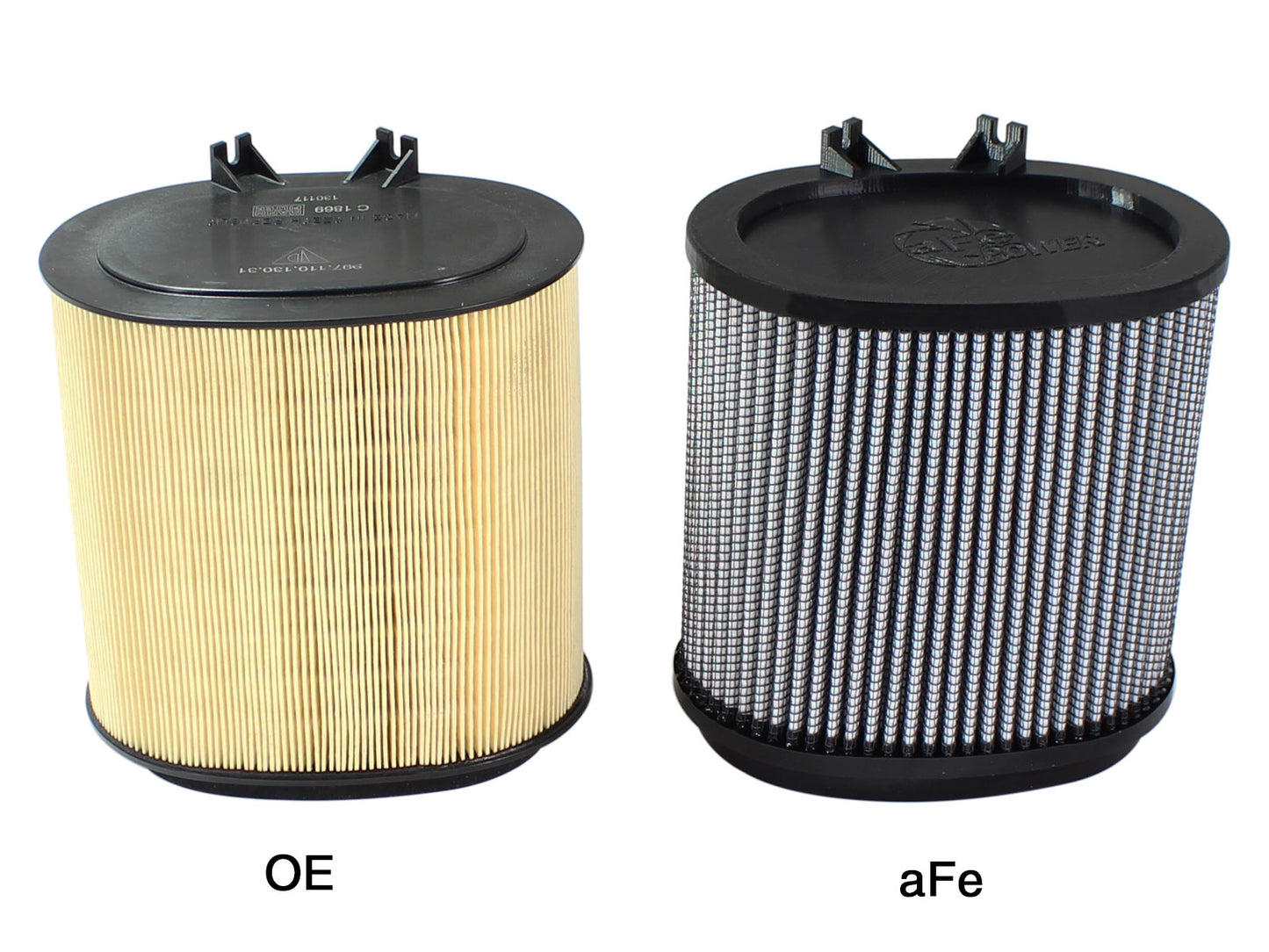 aFe MagnumFLOW OE Replacement Pro DRY S Air Filters 09-12 - 11-10126