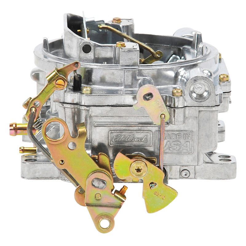 Edelbrock Carburetor Performer Series 4-Barrel 500 CFM Manual Choke Satin - 1404