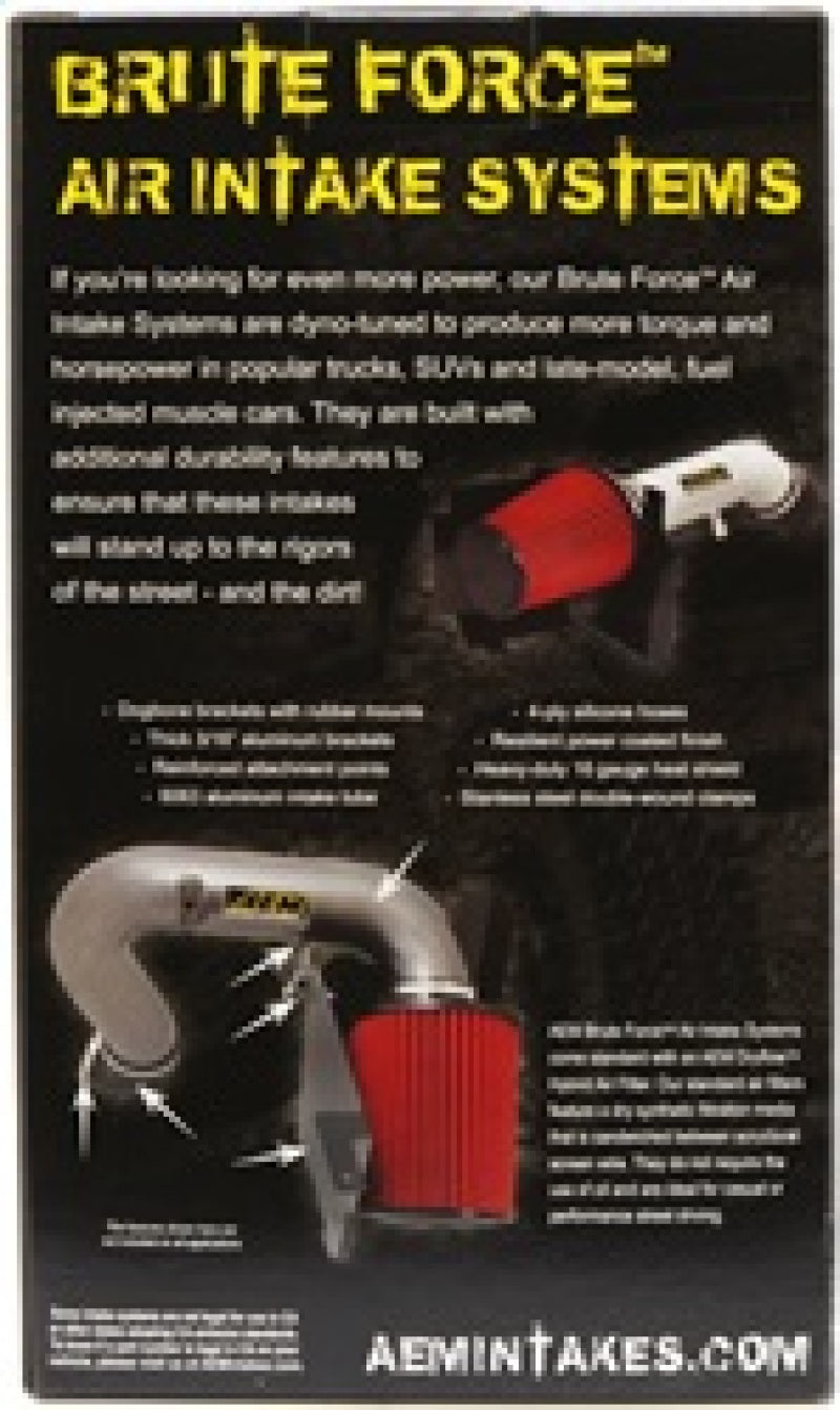 AEM 3.5 in x 9 in Dryflow Conical Air Filter - 21-2049BF