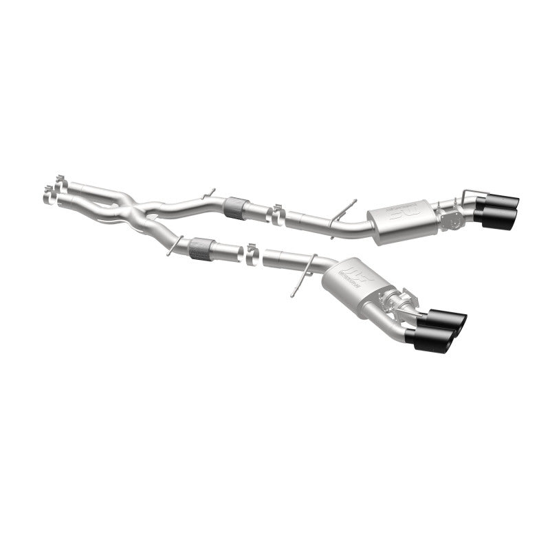 MagnaFlow SYS Cat-Back 2015-2017 Cadillac CTS-V 6.2L Quad 4in Carbon - 19011