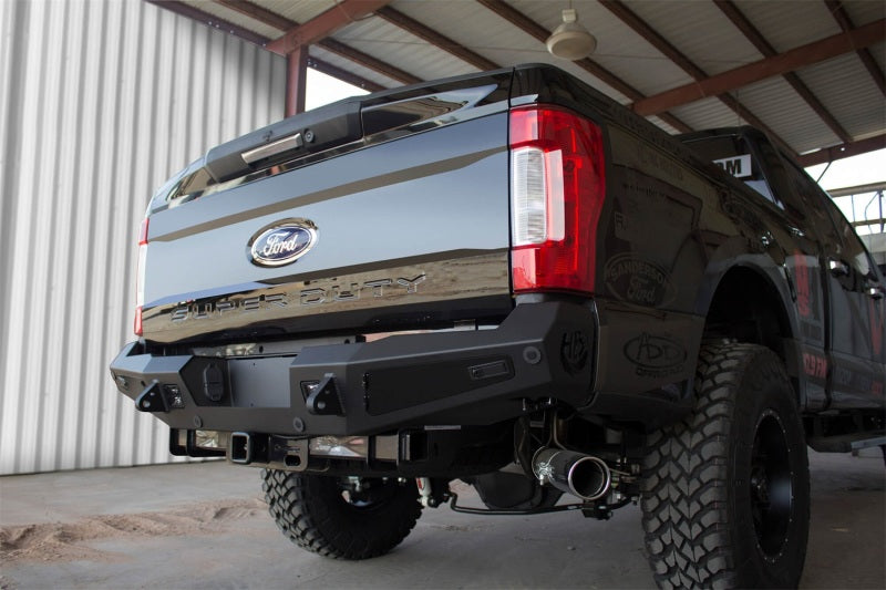 Addictive Desert Designs 17-18 Ford F-250 HoneyBadger Rear Bumper w/ - R167301280103