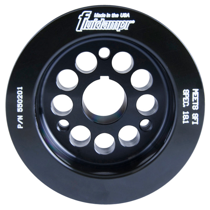 Fluidampr Ford 8BA Flat Head Wide Belt Harmonic Balancer - - 550201