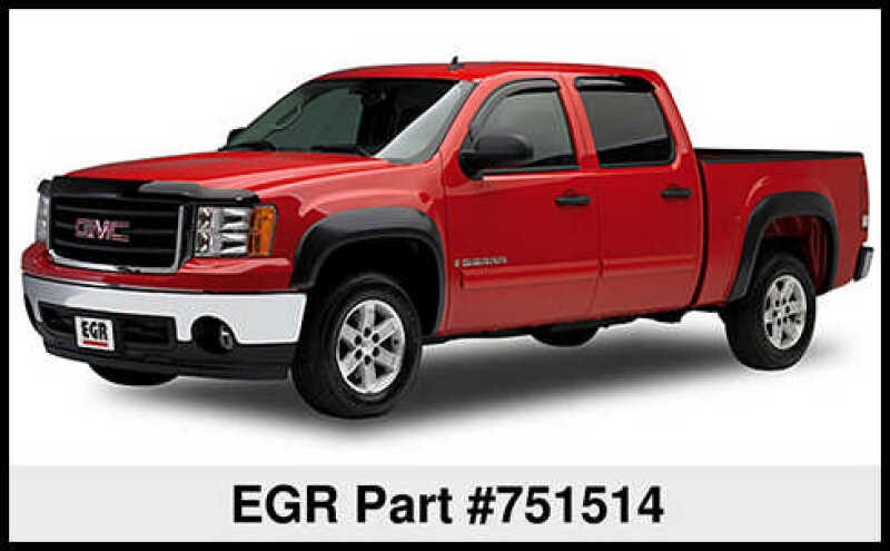 EGR 07-13 GMC Sierra LD 6-8ft Bed Rugged Look Fender - 751514