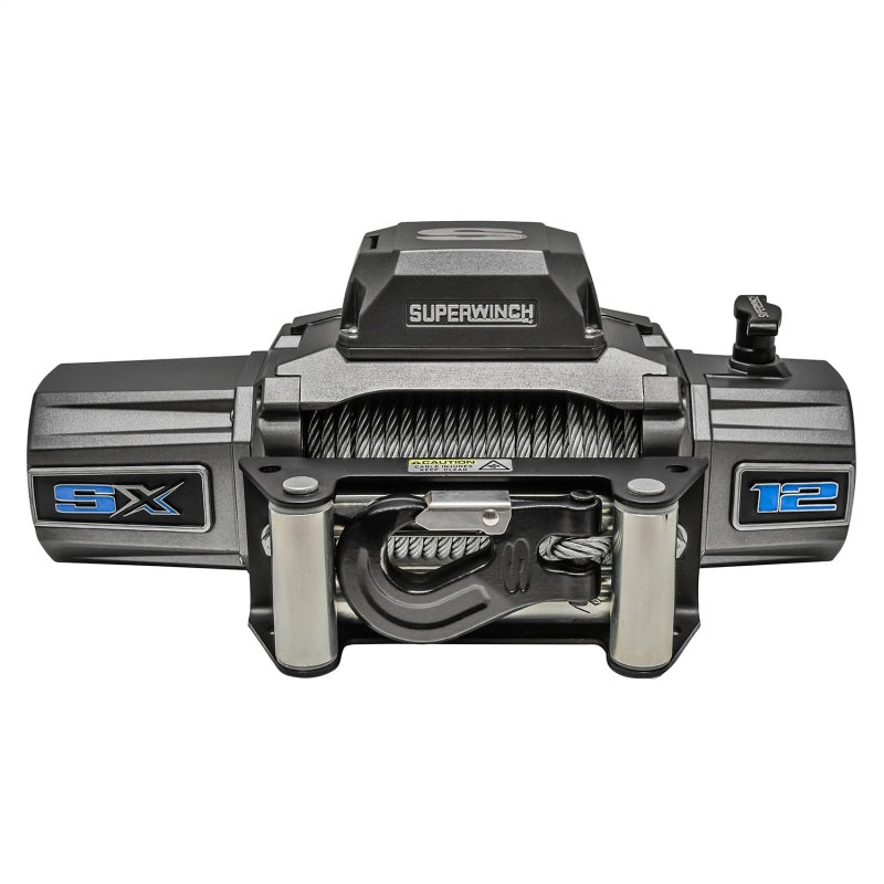 Superwinch 12000 LBS 12V DC 3/8in x 85ft Wire Rope - 1712200