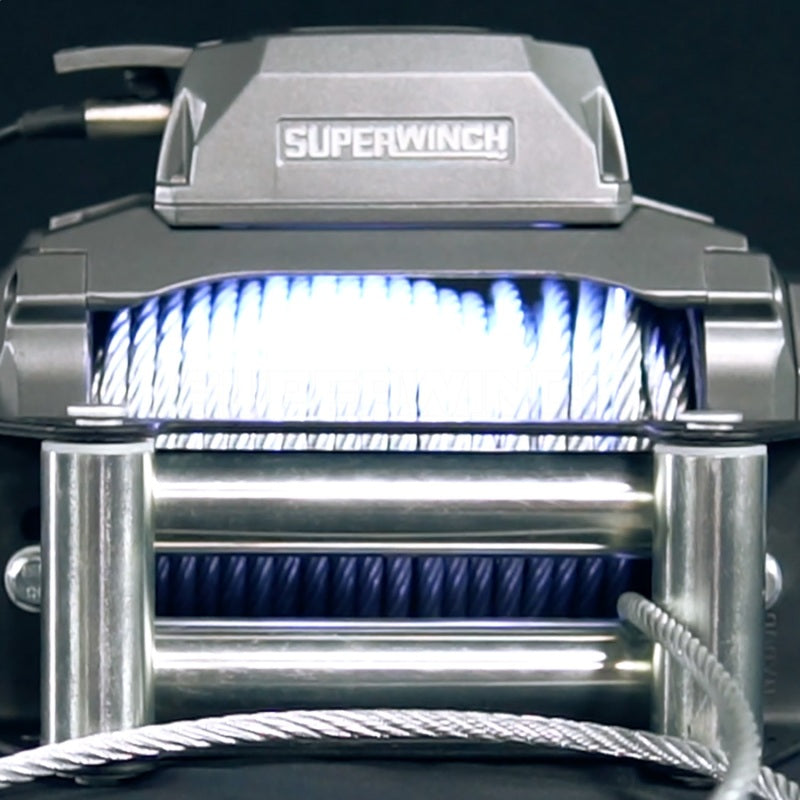 Superwinch 12000 LBS 12V DC 3/8in x 85ft Wire Rope - 1712200
