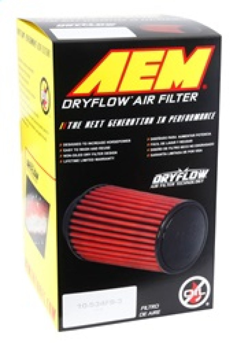 AEM 3 in x 9 in Dryflow Air Filter - 21-2039DK