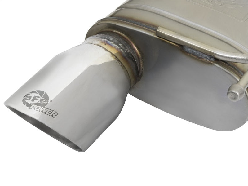 aFe MACHForce XP 2.5in 409 Stainless Axle Back Exhaust w/Stainless - 49-43085-P