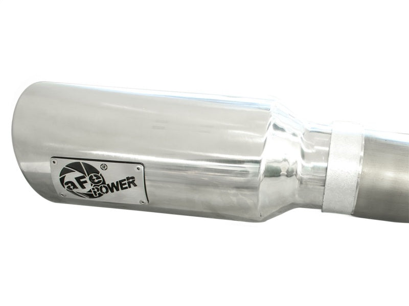 aFe MACHForce XP DPF-Back Exhaust 3in SS w/ 5in Polished - 49-42045-P