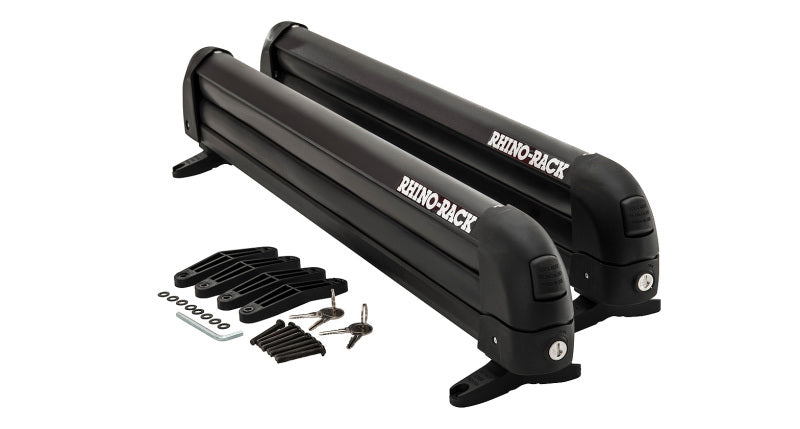 Rhino-Rack Universal Ski/Snowboard Carrier - Fits 6 Pairs of Skis - 576
