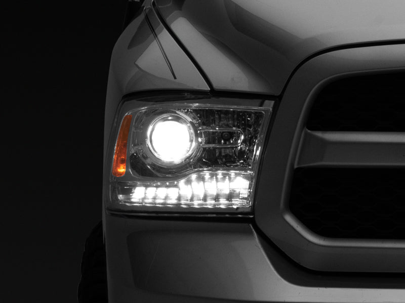 Raxiom 09-18 Dodge RAM 1500 LED Halo Headlights w/ Swtchbck - R111519