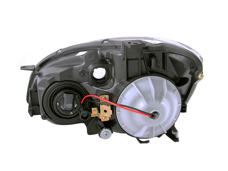 ANZO 2002-2004 Nissan Altima Crystal Headlights Chrome - 121259