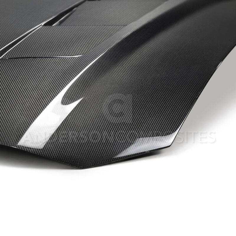 Anderson Composites 2018 Ford Mustang GT Type-SA Style Heat Extractor - AC-HD18FDMU-SA-DS