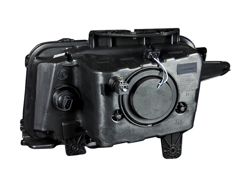 ANZO 2010-2013 Chevrolet Camaro Projector Headlights w/ Halo Chrome (CCFL) - 121311