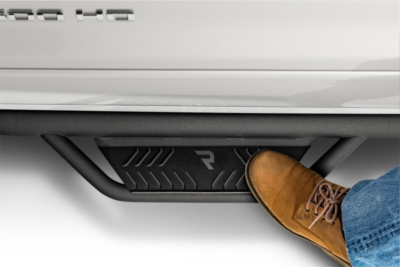 N-Fab Podium LG 17-18 Chevrolet/GMC 2500/3500 Crew Cab 6.5ft Bed - HPC17104CC-6-TX