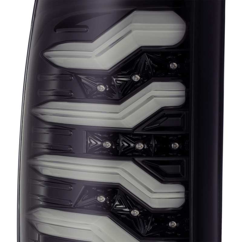 AlphaRex 09-18 Dodge Ram 1500 PRO-Series LED Tail Lights Jet - 640010
