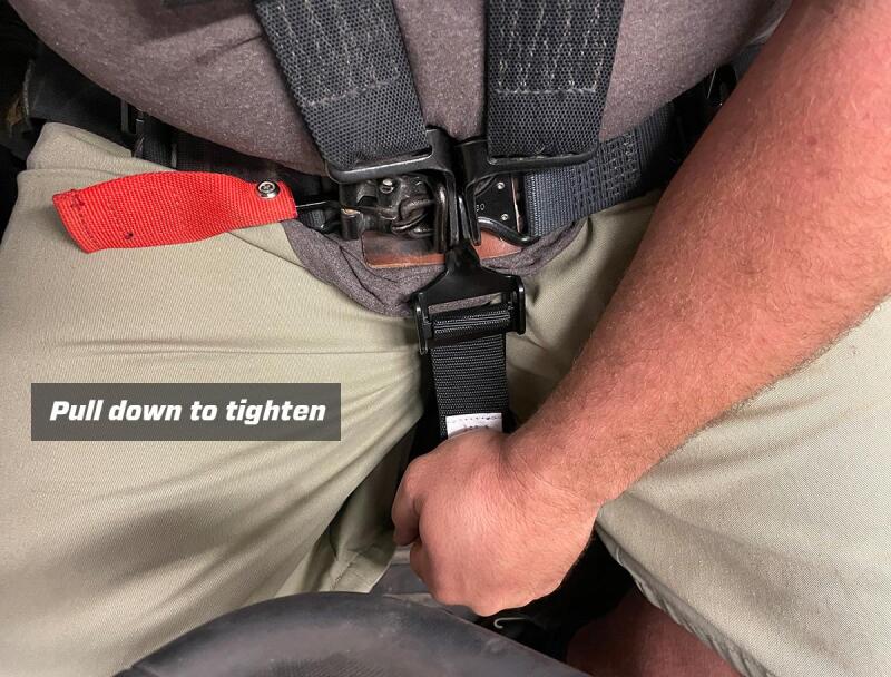 PRP Adjustable Crotch Belt for Latch and Link Harness - - SBCR-ADJ
