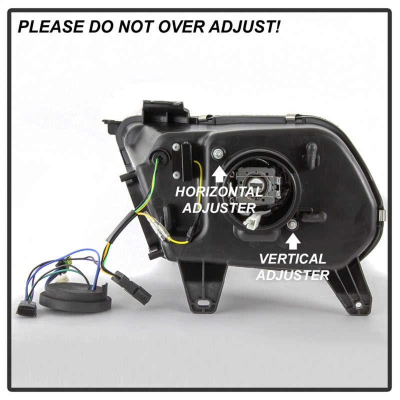 Spyder Ford Mustang 10-13 Projector Headlights - HID Model Only - 5084569