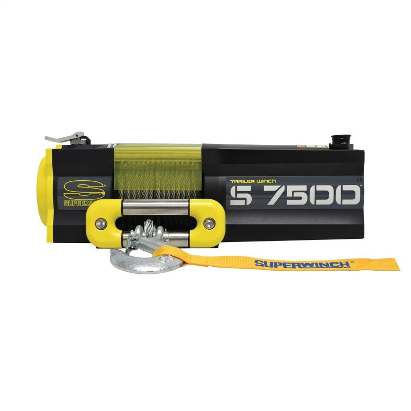 Superwinch 7500 LBS 12V DC 5/16in x 54ft Steel Rope - 1475200