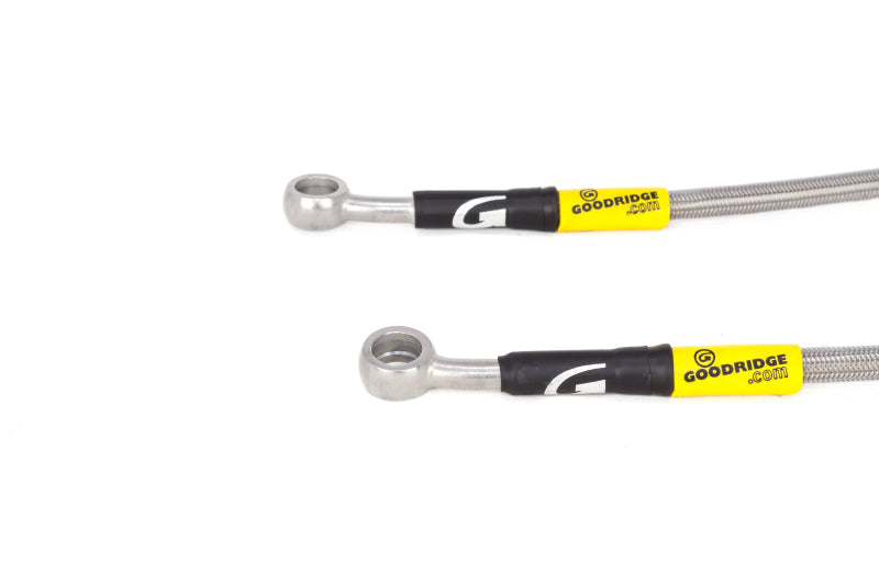 Goodridge 09-14 Honda Fit (Non-EV Models) Stainless Steel Brake Line - 20114