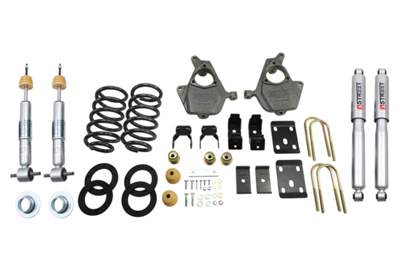 Belltech LOWERING KIT 14-15 Chevy Silverado/Sierra 3in to 4in Front/7in - 989SP