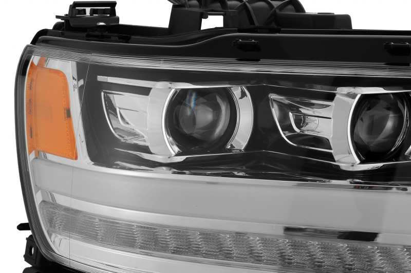 AlphaRex 19-20 Dodge Ram 1500 LUXX LED Proj Headlights Plank - 880544