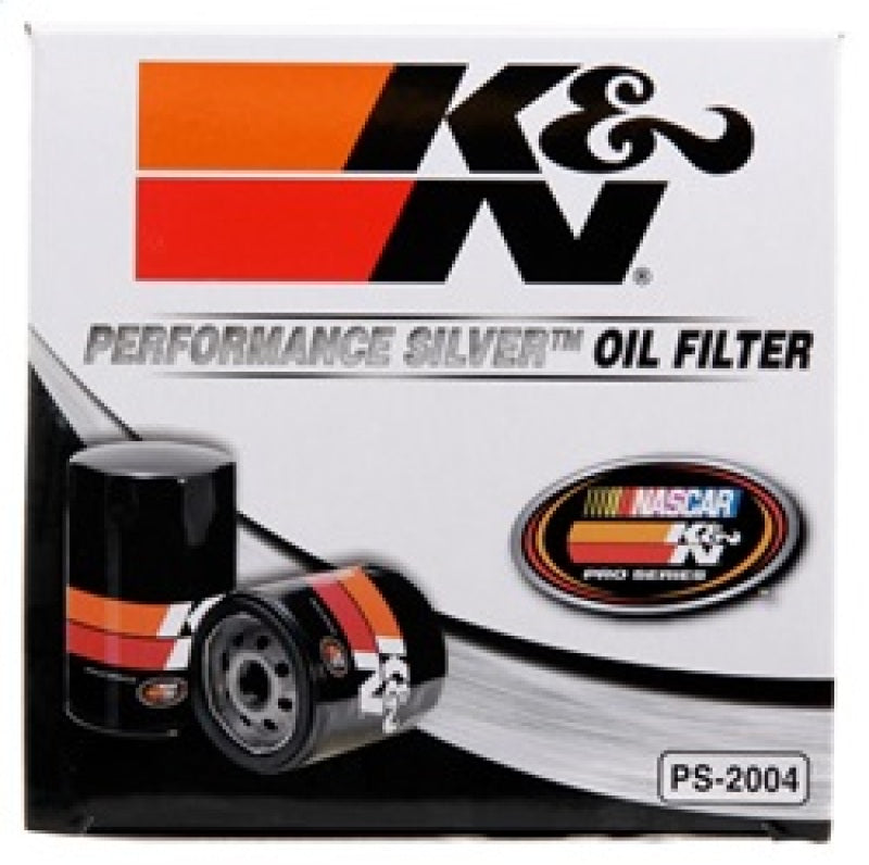 K&N Oil Filter for Fiat/Porsche/Triump/Alfa Romeo/MG/Dodge/Mercury/Toyota 3.656in OD x 4in - PS-2004