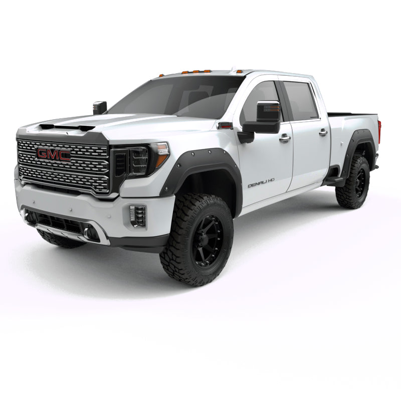 EGR 2020 GMC Sierra HD Bolt-On Style Black Fender Flare - 791954