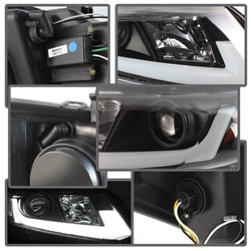 Spyder 12-14 Honda Civic (Excl. 2014 Coupe) Projector Headlights Lgtbr - 5076519