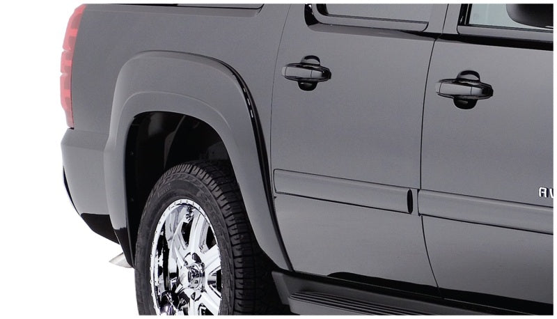 Bushwacker 07-13 Chevy Avalanche OE Style Flares 4pc - Black - 40933-02