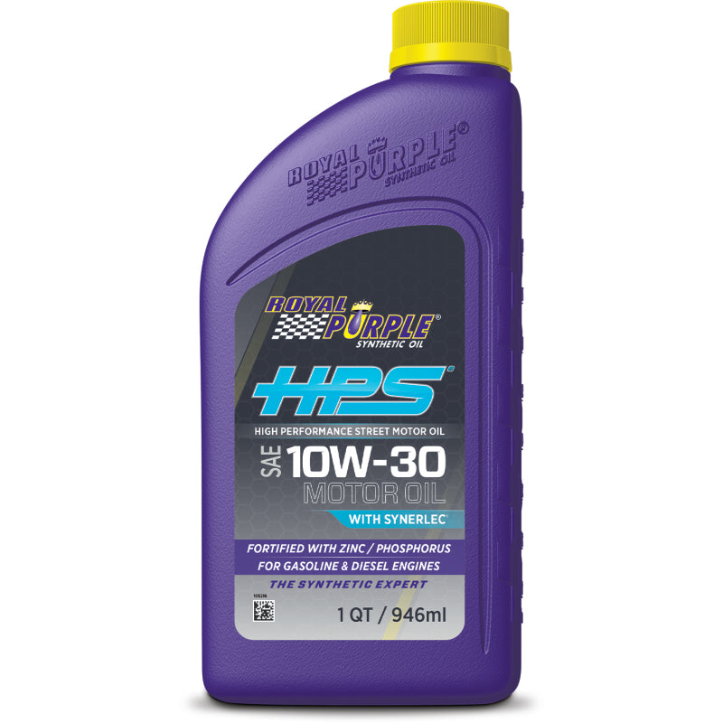 Royal Purple HPS Synthetic High Performance Street 10W-30 Motor Oil - 36130 - 6/pkg