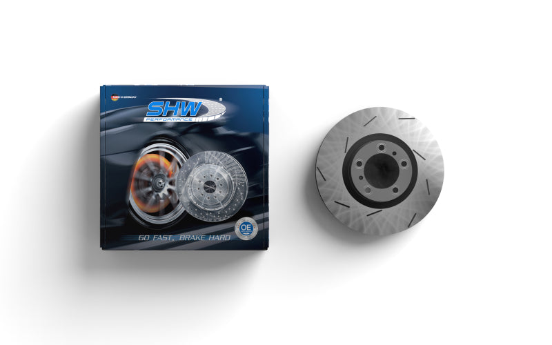 SHW 05-11 Mercedes-Benz G55 AMG 5.5L Rear Slotted Monobloc Brake - TRX30014
