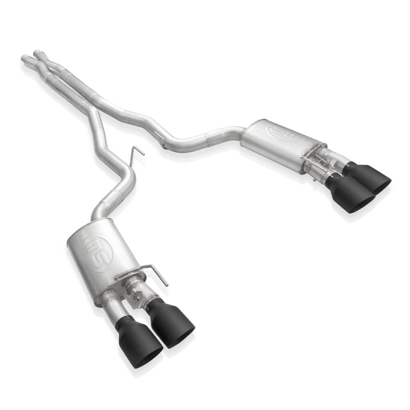 Stainless Works 2020 Ford GT500 Redline Catback X-Pipe Exhaust Factory - GT500CBXFCRB