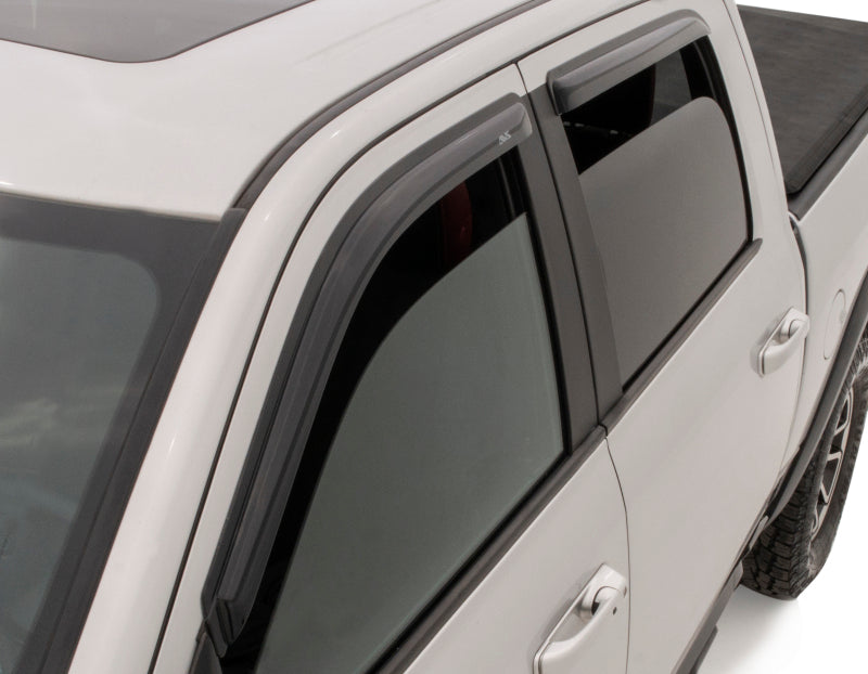 AVS 09-18 Dodge RAM 1500 Crew Cab Ventvisor Outside Mount - 94109