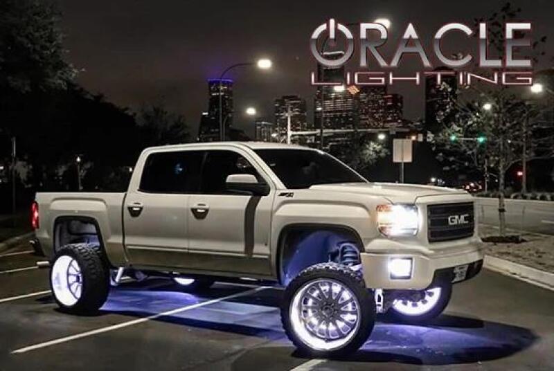 Oracle LED Illuminated Wheel Rings - White - 4215-001