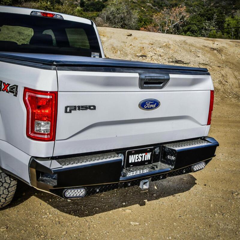 Westin 15-20 Ford F-150 HDX Bandit Rear Bumper - Black - 58-341105