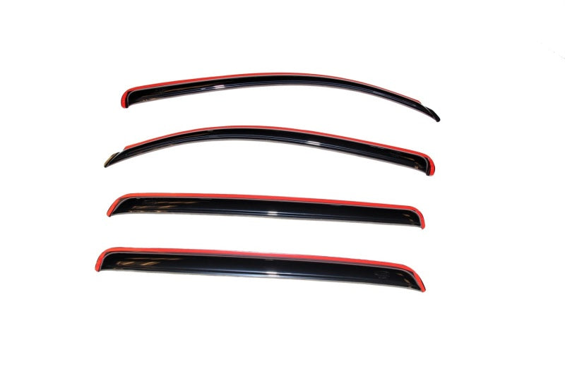 AVS 07-18 Toyota Tundra Crewmax Ventvisor In-Channel Front & Rear - 194309