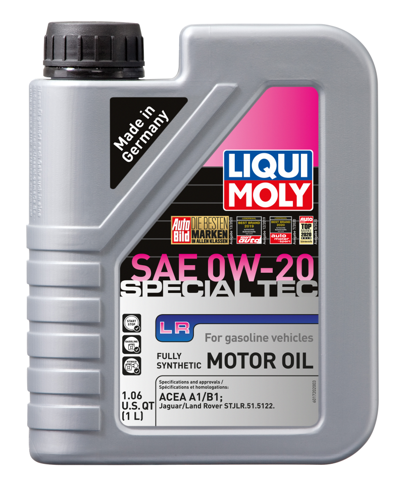 LIQUI MOLY 1L Special Tec LR Motor Oil SAE 0W20 - 20408 - 6/pkg