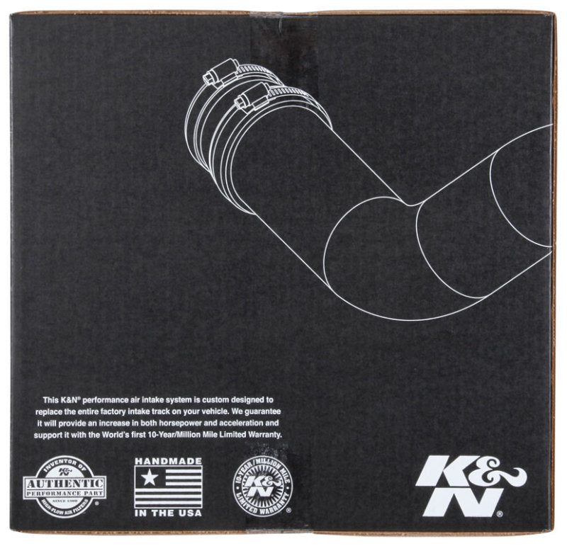K&N 18-20 Jeep Wrangler JL 2.0L Aircharger Performance Intake - 63-1580