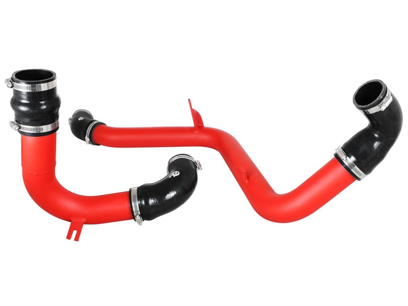 aFe BladeRunner 2.5in Red Intercooler Tubes Hot and Cold Side - 46-20184-R