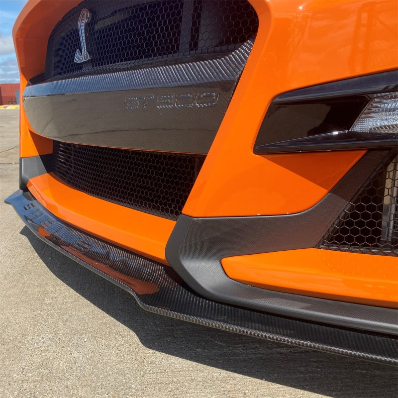 Ford Racing 20-21 Mustang GT500 Carbon Fiber Front Splitter Kit - M-16601-MCF