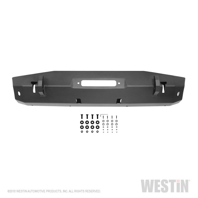 Westin 07-18 Jeep Wrangler JK WJ2 Stubby Front Bumper - - 59-80005